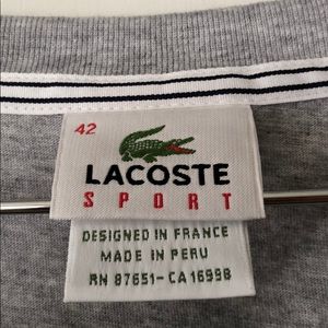 Lacoste Tops - LACOSTE SPORT T-Shirt Perfect Condition 42 Lacoste Tops - LACOSTE SPORT T-Shirt Perfect Condition 42